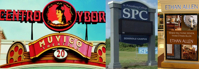 Architectural signs are able to take on almost any size and shape imaginable, allowing a lightweight sign that communicates your logo or message.